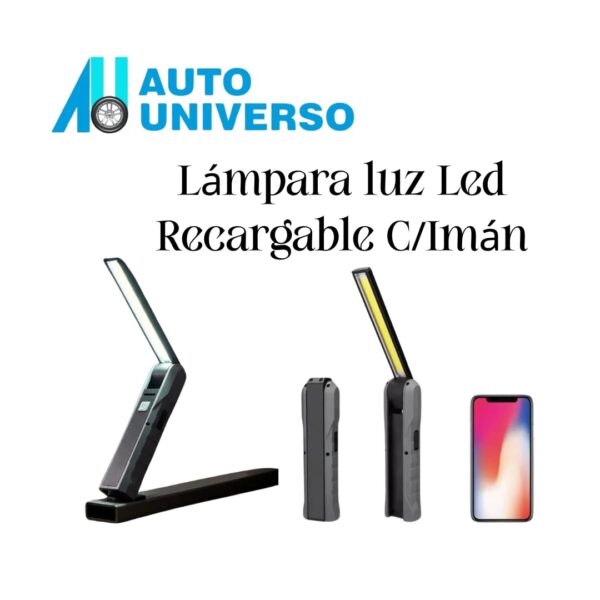 LAMPARA LUZ LED RECARGABLE